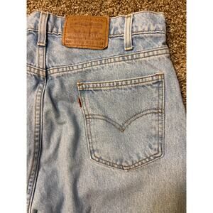 Vintage 90s Levi's Orange Tab 505 Regular Fit Straight Leg Mens Size 33x34